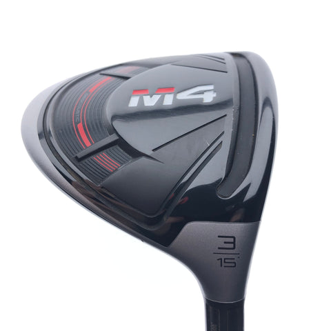 Used TaylorMade M4 3 Fairway Wood / 15 Degrees / Regular Flex