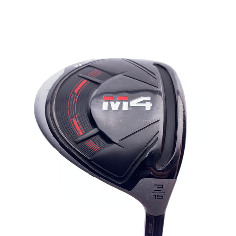 Used TaylorMade M4 3 Fairway Wood / 15 Degrees / Stiff Flex