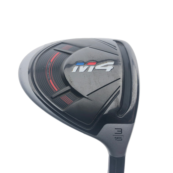 Used TaylorMade M4 3 Fairway Wood / 15 Degrees / Stiff Flex