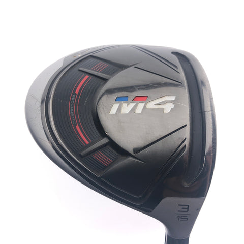 Used TaylorMade M4 3 Fairway Wood / 15 Degrees / Stiff Flex