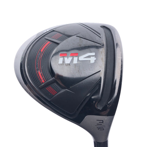 Used TaylorMade M4 3 Fairway Wood / 15 Degrees / Stiff Flex