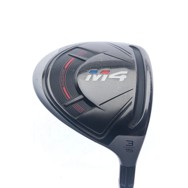 Used TaylorMade M4 3 Fairway Wood / 15 Degrees / Stiff Flex