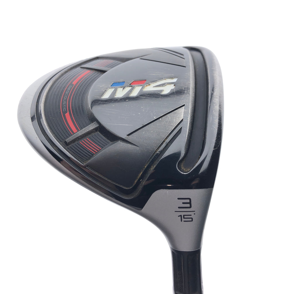 Used TaylorMade M4 3 Fairway Wood / 15 Degrees / Stiff Flex