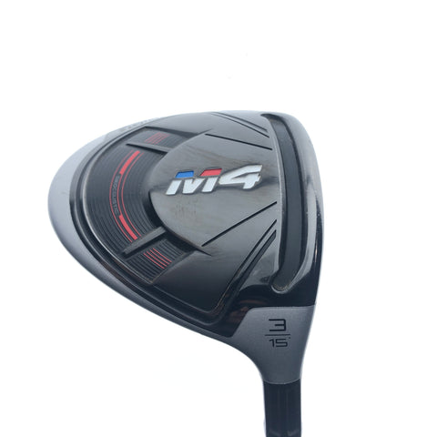 Used TaylorMade M4 3 Fairway Wood / 15.0 Degrees / Stiff Flex