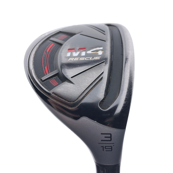 Used TaylorMade M4 3 Hybrid / 19 Degrees / Regular Flex
