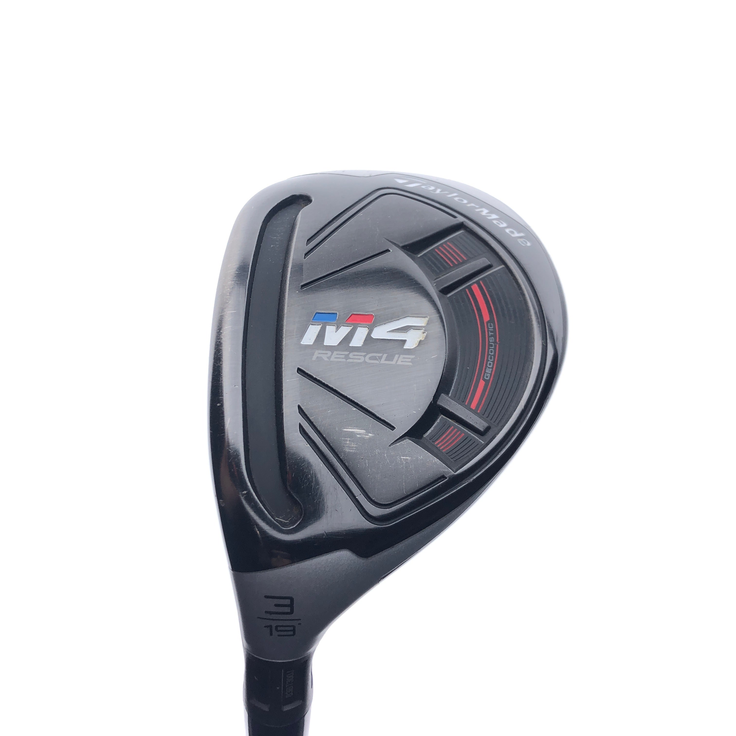 Used TaylorMade M4 3 Hybrid / 19 Degrees / Stiff Flex / Left-Handed