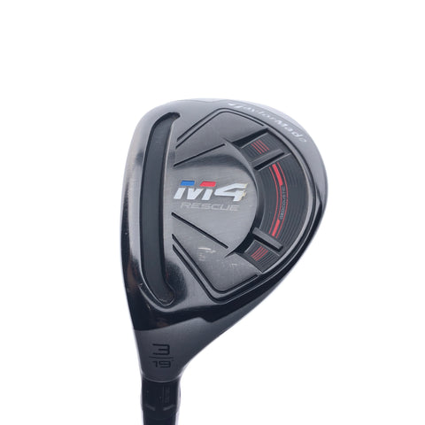 Used TaylorMade M4 3 Hybrid / 19 Degrees / Stiff Flex / Left-Handed