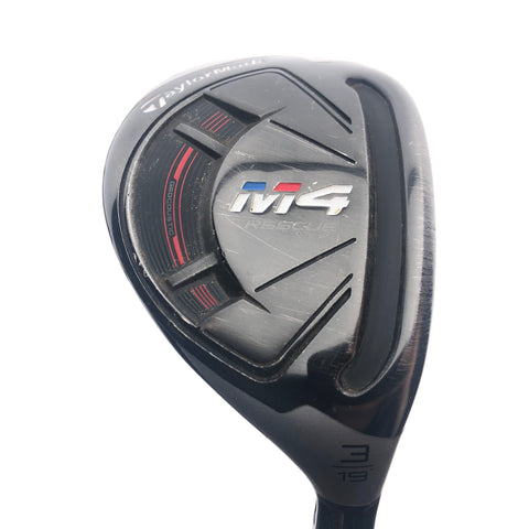 Used TaylorMade M4 3 Hybrid / 19 Degrees / Stiff Flex