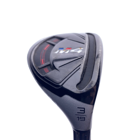 Used TaylorMade M4 3 Hybrid / 19 Degrees / Stiff Flex