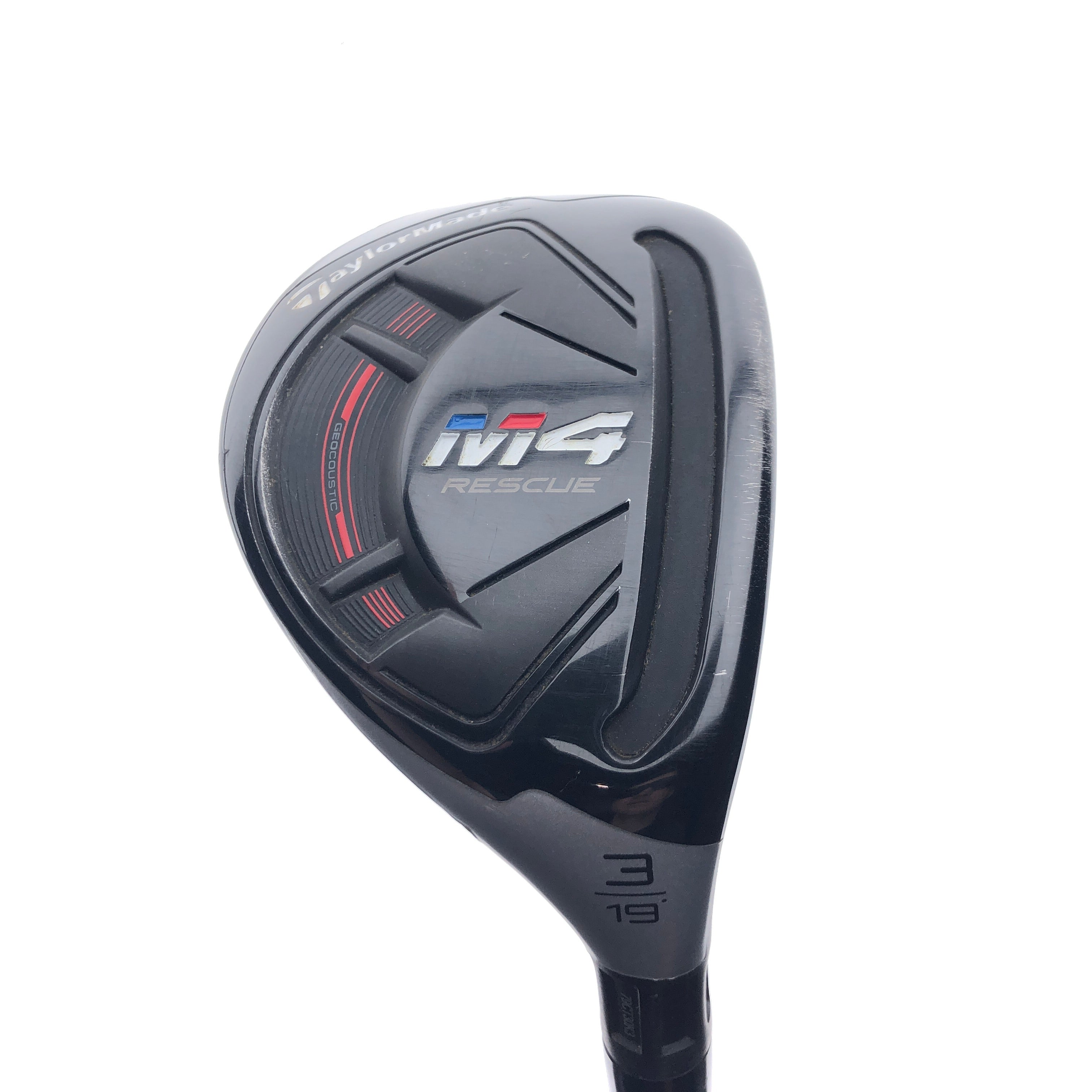 Used TaylorMade M4 3 Hybrid / 19.0 Degrees / Stiff Flex