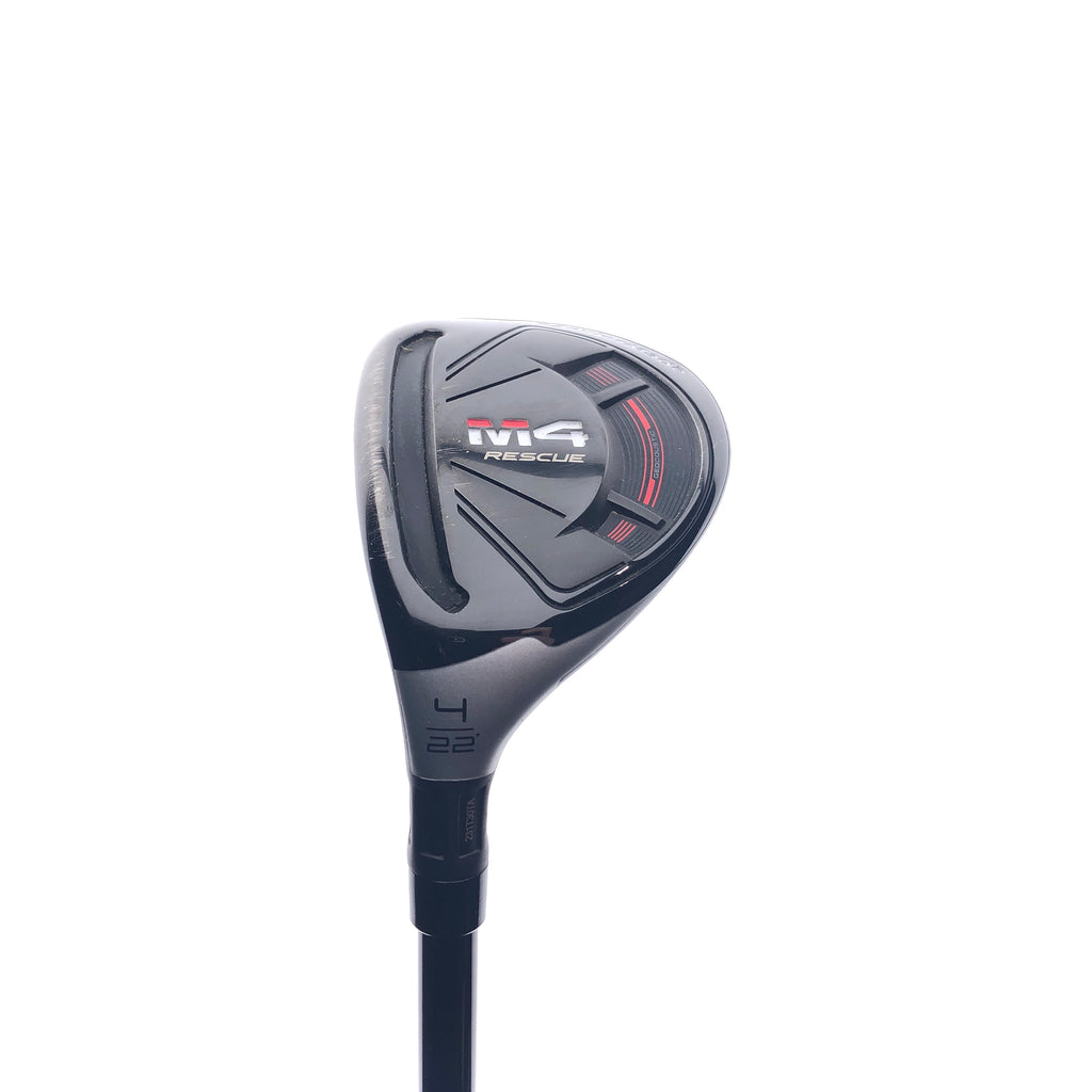 Used TaylorMade M4 4 Hybrid / 22 Degrees / Regular Flex / Left-Handed