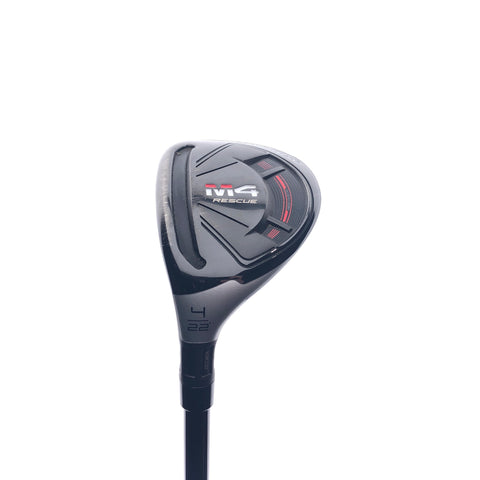 Used TaylorMade M4 4 Hybrid / 22 Degrees / Regular Flex / Left-Handed