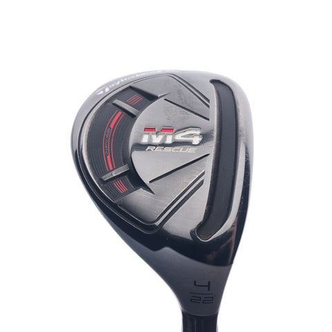 Used TaylorMade M4 4 Hybrid / 22 Degrees / Regular Flex