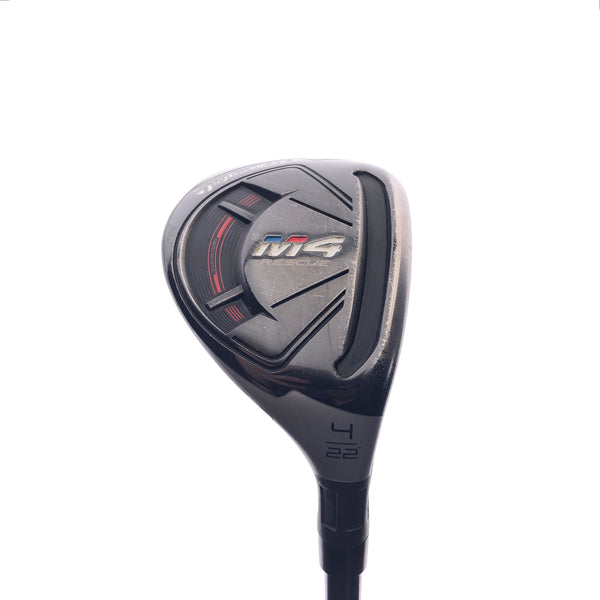 Used TaylorMade M4 4 Hybrid / 22 Degrees / Regular Flex