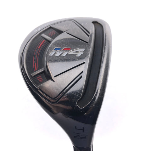 Used TaylorMade M4 4 Hybrid / 22 Degrees / Regular Flex