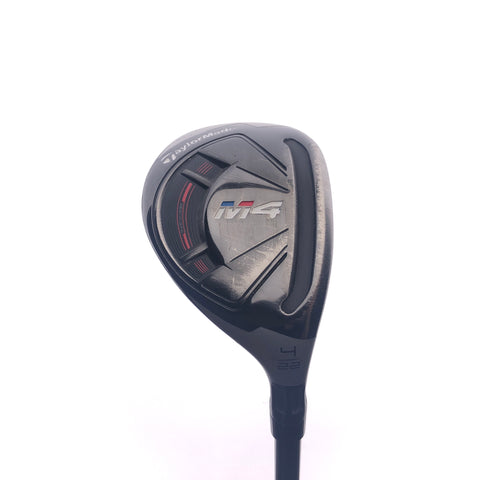 Used TaylorMade M4 4 Hybrid / 22 Degrees / Stiff Flex