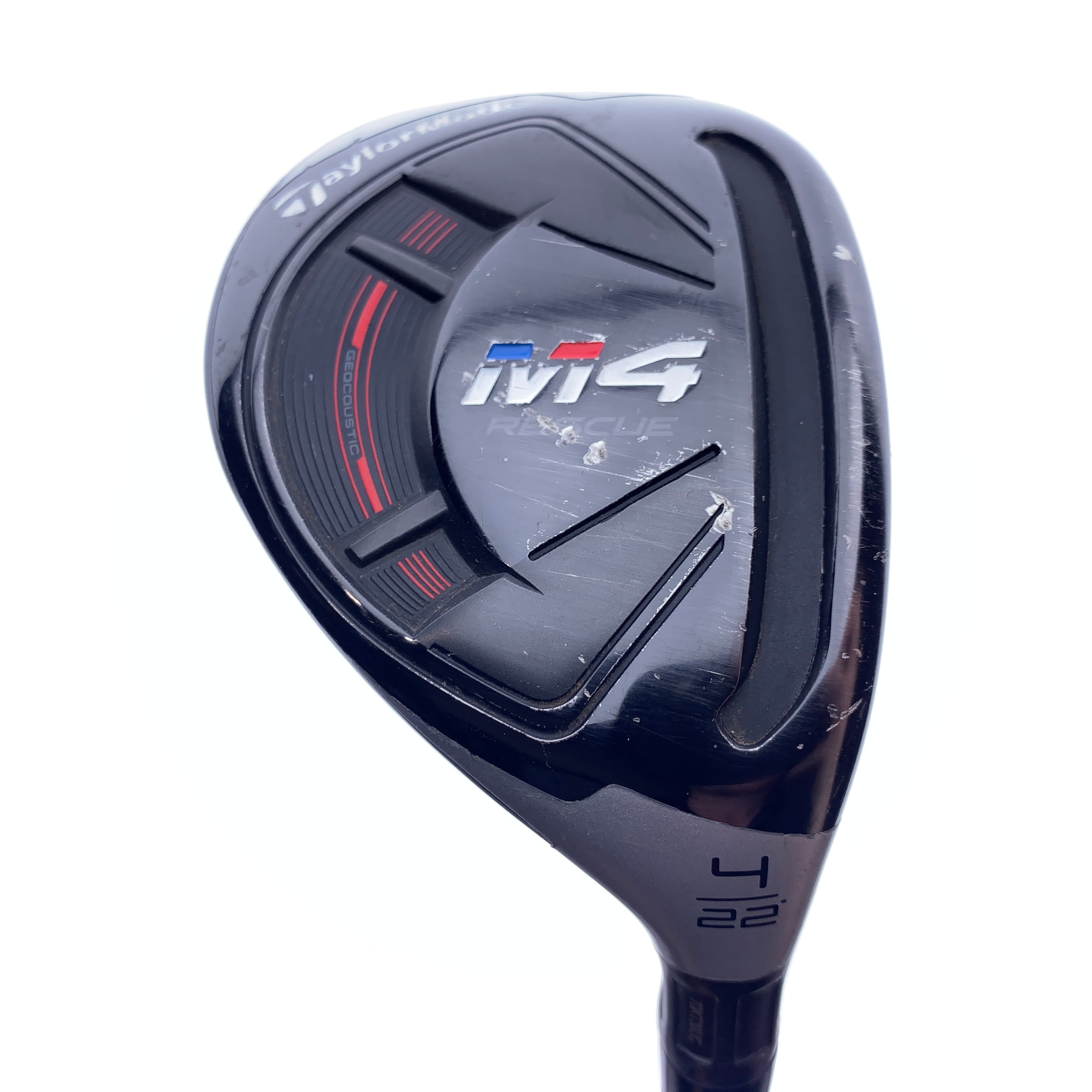 Used TaylorMade M4 4 Hybrid / 22.0 Degrees / A Flex