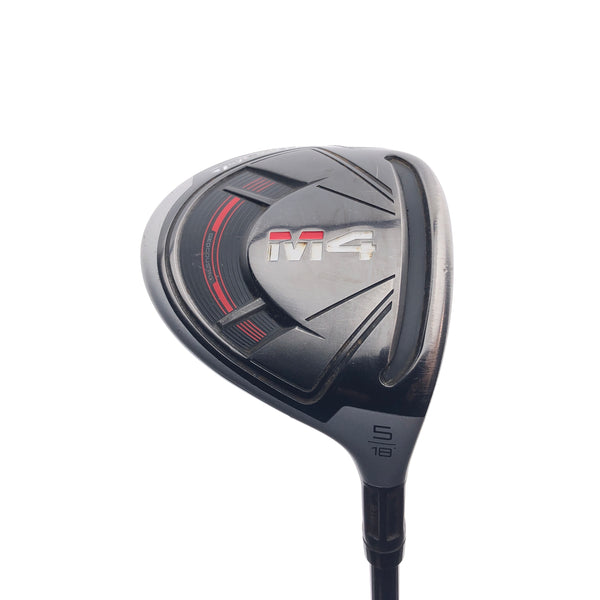 Used TaylorMade M4 5 Fairway Wood / 18 Degrees / Regular Flex