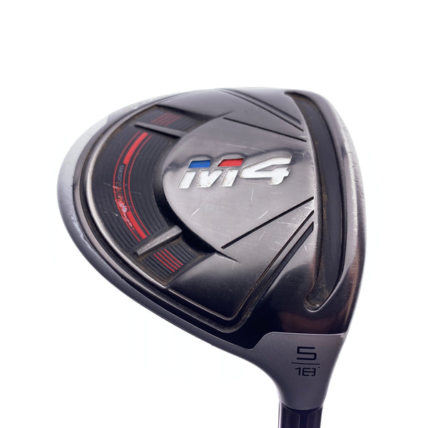 Used TaylorMade M4 5 Fairway Wood / 18 Degrees / Regular Flex