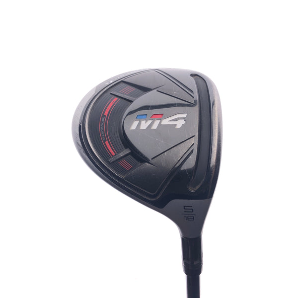Used TaylorMade M4 5 Fairway Wood / 18 Degrees / Regular Flex