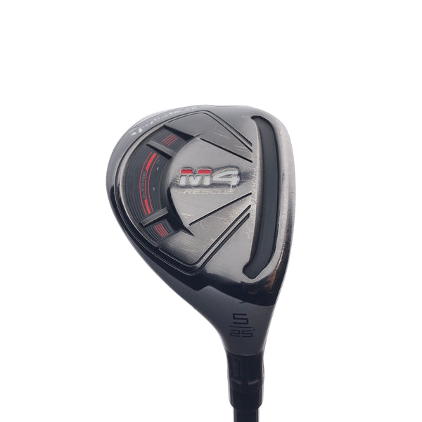 Used TaylorMade M4 5 Hybrid / 25 Degrees / Stiff Flex