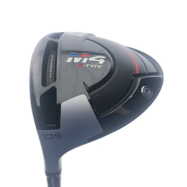 Used TaylorMade M4 D-Type Driver / 10.5 Degrees / Stiff Flex / Left-Handed