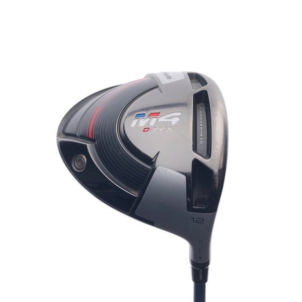 Used TaylorMade M4 D-Type Driver / 12.0 Degrees / Lite Flex