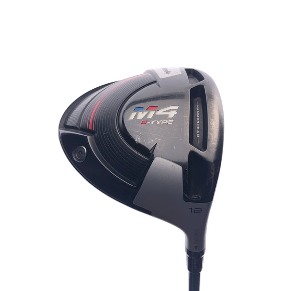 Used TaylorMade M4 D-Type Driver / 12.0 Degrees / Stiff Flex