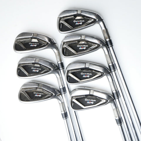 Used TaylorMade M4 Iron Set / 4 - PW / Regular Flex