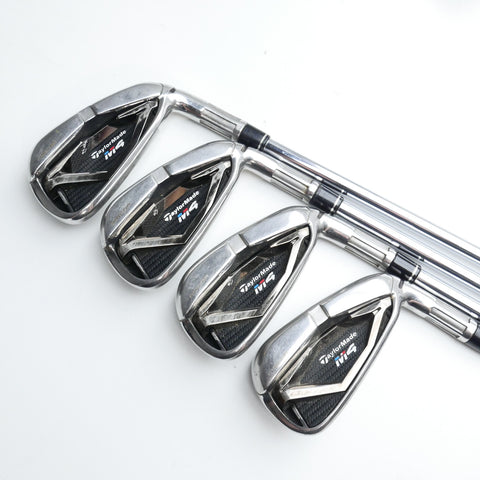 Used TaylorMade M4 Iron Set / 4 - PW / Stiff Flex