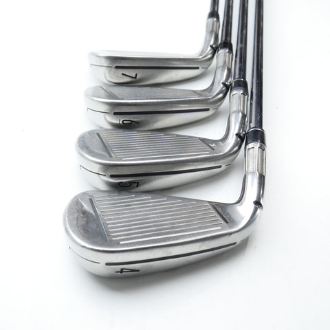 Used TaylorMade M4 Iron Set / 4 - PW / Stiff Flex