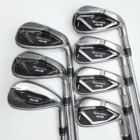 Used TaylorMade M4 Iron Set / 5 - SW / Stiff Flex