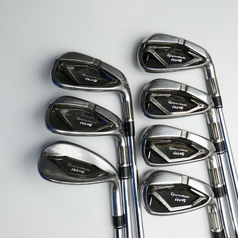 Used TaylorMade M4 Iron Set / 5 - SW / Stiff Flex