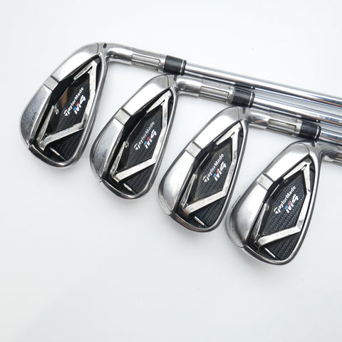 Used TaylorMade M4 Iron Set / 5 - SW / Stiff Flex