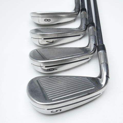 Used TaylorMade M4 Iron Set / 5 - SW / Stiff Flex