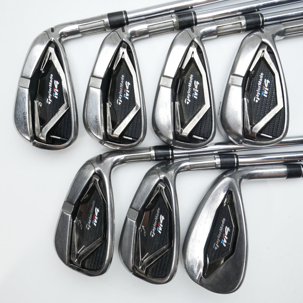 Used TaylorMade M4 Iron Set / 5 - SW / Stiff Flex