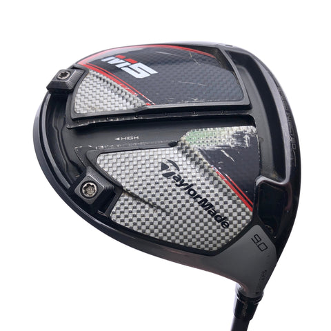 Used TaylorMade M5 Driver / 9.0 Degrees / Stiff Flex