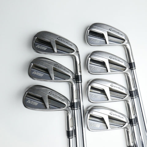 Used TaylorMade M5 Iron Set / 4 - PW / Stiff Flex