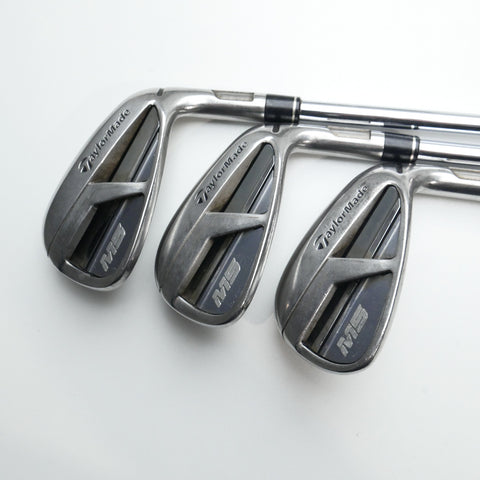 Used TaylorMade M5 Iron Set / 4 - PW / Stiff Flex