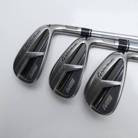 Used TaylorMade M5 Iron Set / 5 - PW / Stiff Flex