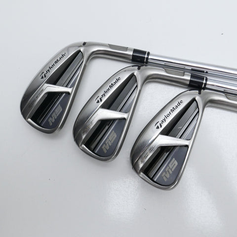 Used TaylorMade M5 Iron Set / 5 - PW / Stiff Flex