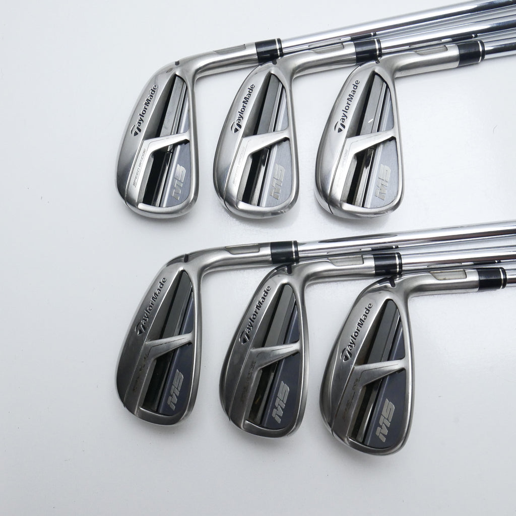 Used TaylorMade M5 Iron Set / 5 - PW / Stiff Flex