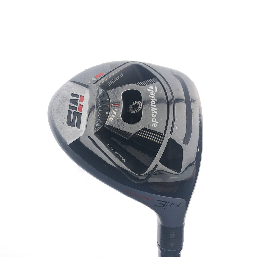 Used TaylorMade M5 Rocket 3 Fairway Wood / 14 Degrees / Stiff Flex