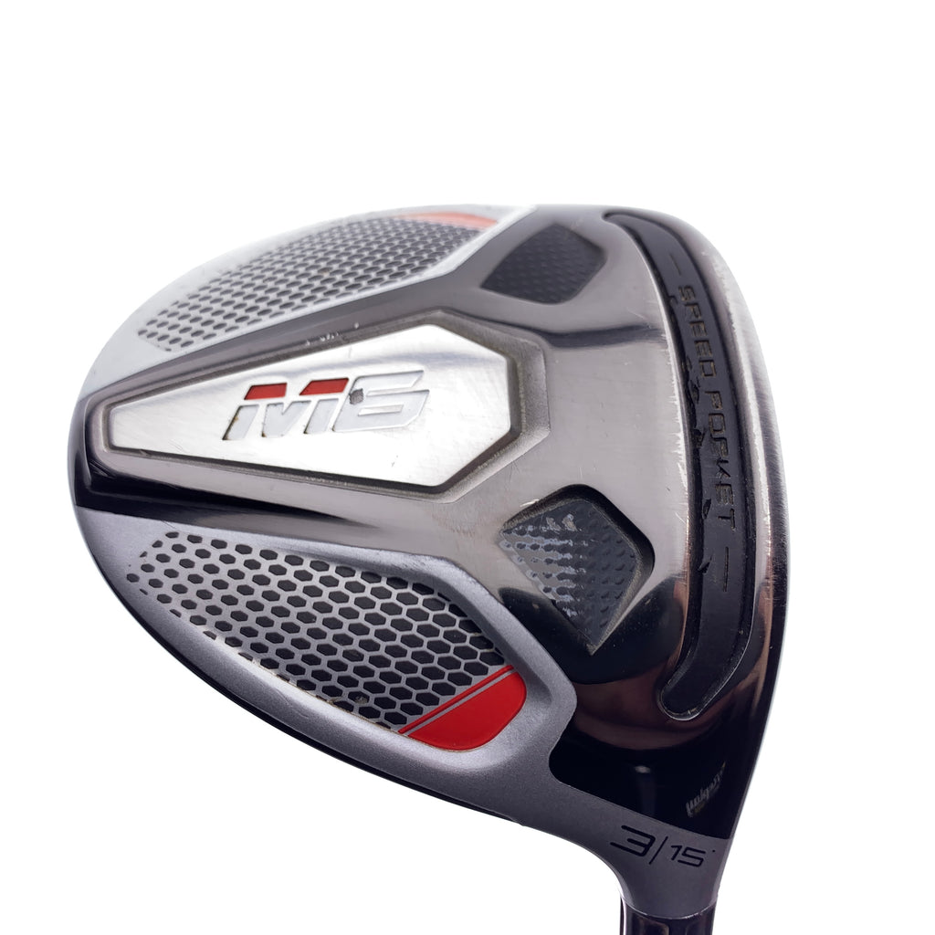 Used TaylorMade M6 3 Fairway Wood / 15 Degrees / Regular Flex