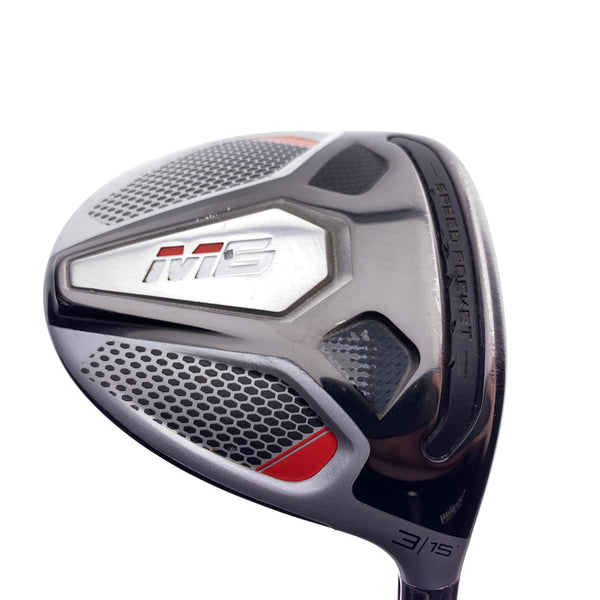 Used TaylorMade M6 3 Fairway Wood / 15 Degrees / Regular Flex