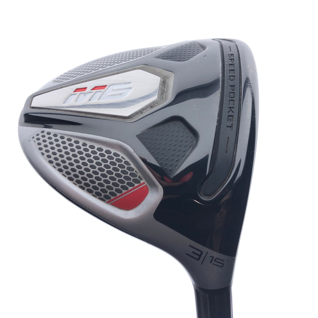 Used TaylorMade M6 3 Fairway Wood / 15 Degrees / Regular Flex