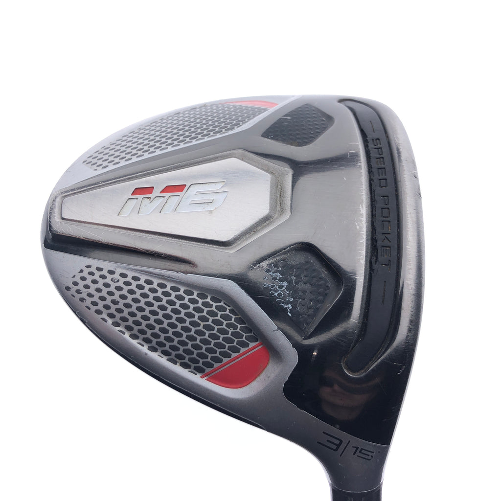 Used TaylorMade M6 3 Fairway Wood / 15 Degrees / X-Stiff Flex