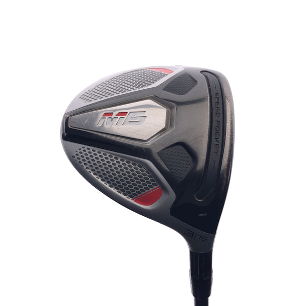 Used TaylorMade M6 3 Fairway Wood / 15 Degrees / X-Stiff Flex