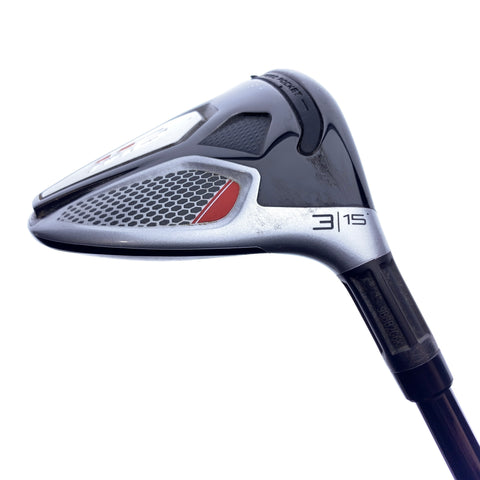 Used TaylorMade M6 3 Fairway Wood / 15.0 Degrees / Stiff Flex