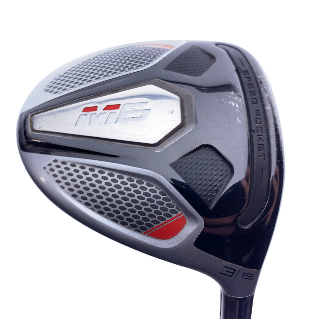 Used TaylorMade M6 3 Fairway Wood / 15.0 Degrees / Stiff Flex